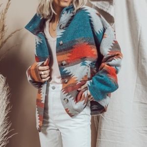 Aztec Shacket Jacket